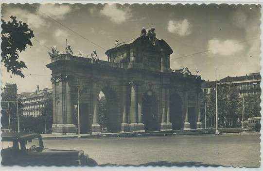 POSTAL DE MADRID: PUERTA DE ALCALA Nº 2