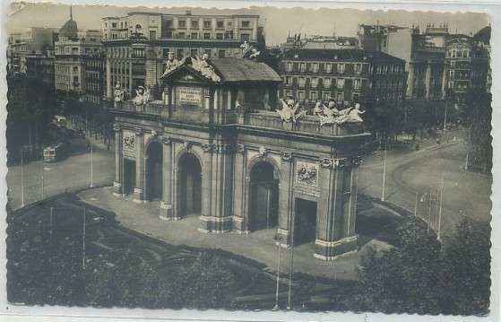 POSTAL DE MADRID: PUERTA DE ALCALA