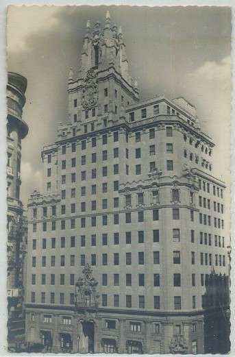 POSTAL DE MADRID: LA TELEFONICA Nº 48