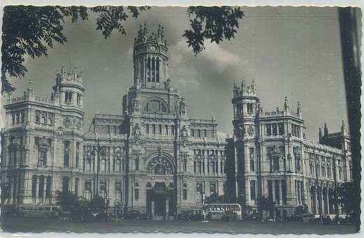 POSTAL DE MADRID: PALACIO DE TELECOMUNICACIONES Nº 3