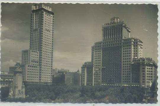 POSTAL DE MADRID: EDIFICIO ESPAÑA. TORRE DE MADRID Nº 260