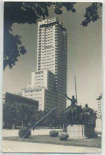 POSTAL DE MADRID: EDIFICIO LA TORRE DE MADRID