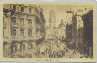 POSTAL ANTIGUA DE MADRID. CALLE DE SEVILLA