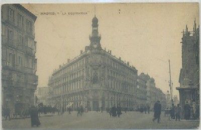 POSTAL ANTIGUA DE MADRID. LA EQUITATIVA