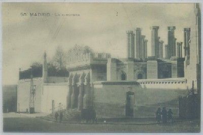 POSTAL ANTIGUA DE MADRID. LA ALMUDENA Nº 50
