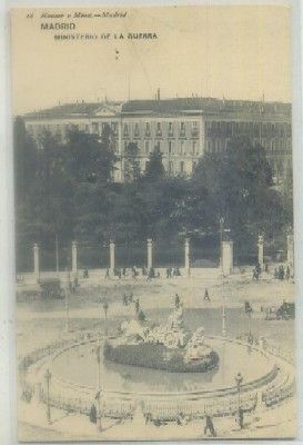 POSTAL ANTIGUA DE MADRID. MINISTERIO DE LA GUERRA Nº 18