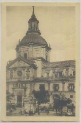 POSTAL ANTIGUA DE MADRID. IGLESIA DE LAS CALATRAVAS