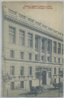 POSTAL ANTIGUA DE MADRID. COLEGIO FRANCES Nº 613