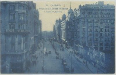 POSTAL ANTIGUA DE MADRID. AVENIDA DEL CONDE PEÑALVER Nº 59
