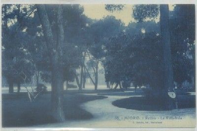 POSTAL ANTIGUA DE MADRID. RETIRO. LA ROSALEDA Nº 58