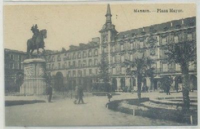 POSTAL ANTIGUA DE MADRID. PLAZA MAYOR