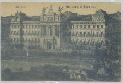 POSTAL ANTIGUA DE MADRID. MINISTERIO DE FOMENTO