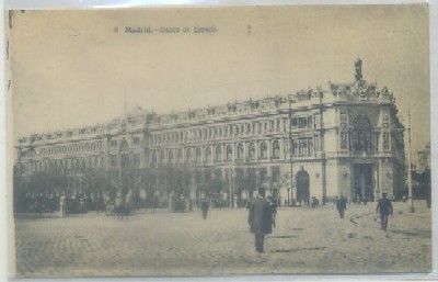 POSTAL ANTIGUA DE MADRID. BANCO DE ESPAÑA Nº 8