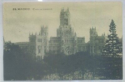 POSTAL ANTIGUA DE MADRID. CASA DE CORREOS Nº 55