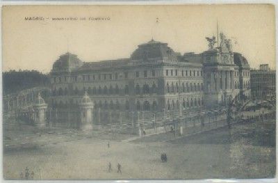 POSTAL ANTIGUA DE MADRID. MINISTERIO DE FOMENTO