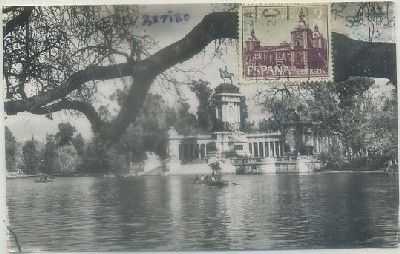 POSTAL DE MADRID. ESTANQUE DEL RETIRO Nº 17