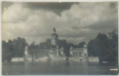 POSTAL DE MADRID. MONUMENTO A ALFONSO Xll. RETIRO