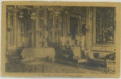 POSTAL DE MADRID. PALACIO REAL. SALON DE MUSICA Nº 17