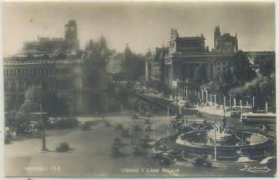 POSTAL DE MADRID. CALLE ALCALA Nº 116