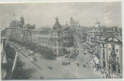 POSTAL DE MADRID. CALLE ALCALA Y AVDA. JOSE ANTONIO Nº 24