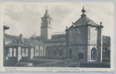 POSTAL DE MADRID. EL PAULAR. TEMPLETE, CRUCERO Y EXTERIOR