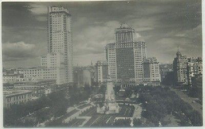 POSTAL DE MADRID. PLAZA DE ESPAÑA. TORRE DE MADRID Nº 1001