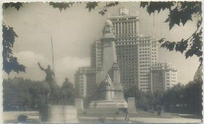 POSTAL DE MADRID. PLAZA DE ESPAÑA