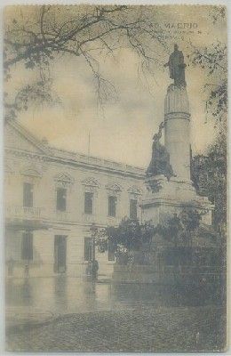 POSTAL ANTIGUA DE MADRID. SENADO Y MONUMENTO A CANOVAS DEL CASTILLO Nº 40