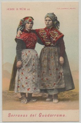 POSTAL ANTIGUA DE MADRID. SERRANOS DE GUADARRAMA. SERIE B, Nº 10
