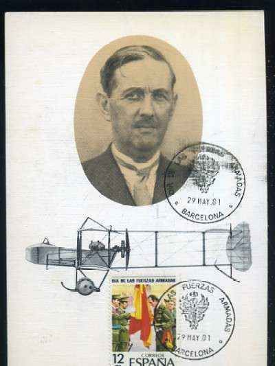 POSTAL DIA DE LAS FUERZAS ARMADAS 29-MAYO-1981