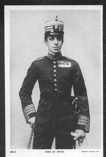 POSTAL 23 D KING OF SPAIN - ALFONSO XIII