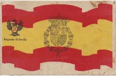 POSTAL MILITAR. BANDERA REQUETES DE SEVILLA