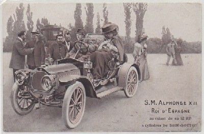 POSTAL MILITAR. S.M. D. ALPHONSE Xlll. ROI D'ESPAGNE