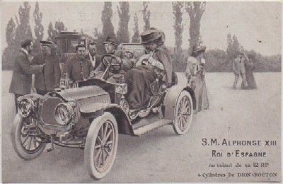 POSTAL MILITAR. S.M. D. ALPHONSE Xlll. ROI D'ESPAGNE