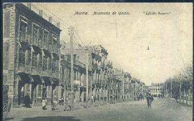 POSTAL ANTIGUA DE MURCIA - ALAMEDA DE COLON