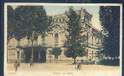 POSTAL ANTIGUA DE MURCIA - EL TEATRO