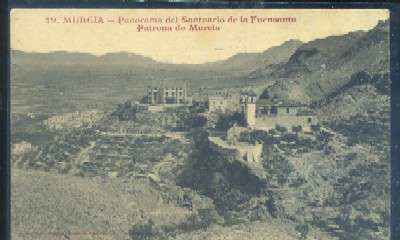 MURCIA - PANORAMA DEL SANTUARIO DE LA FUENSANTA PATRONA DE MURCIA