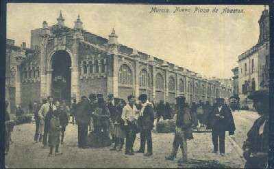 POSTAL ANTIGUA DE MURCIA - NUEVA PLAZA DE ABASTOS