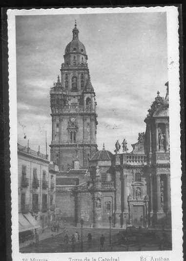 POSTAL DE MURCIA - TORRE DE LA CATEDRAL