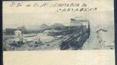 POSTAL ANTIGUA DE CARTAGENA - S.E. DE C.N. FACTORIA DE CARTAGENA