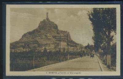 POSTAL ANTIGUA DE MURCIA - CASTILLO DE MONTEAGUDO Nº 9