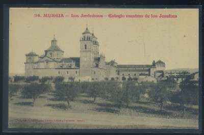 POSTAL ANTIGUA DE MURCIA - LOS JERONIMOS COLEGIO MAXIMO DE LOS JESUITAS Nº 34