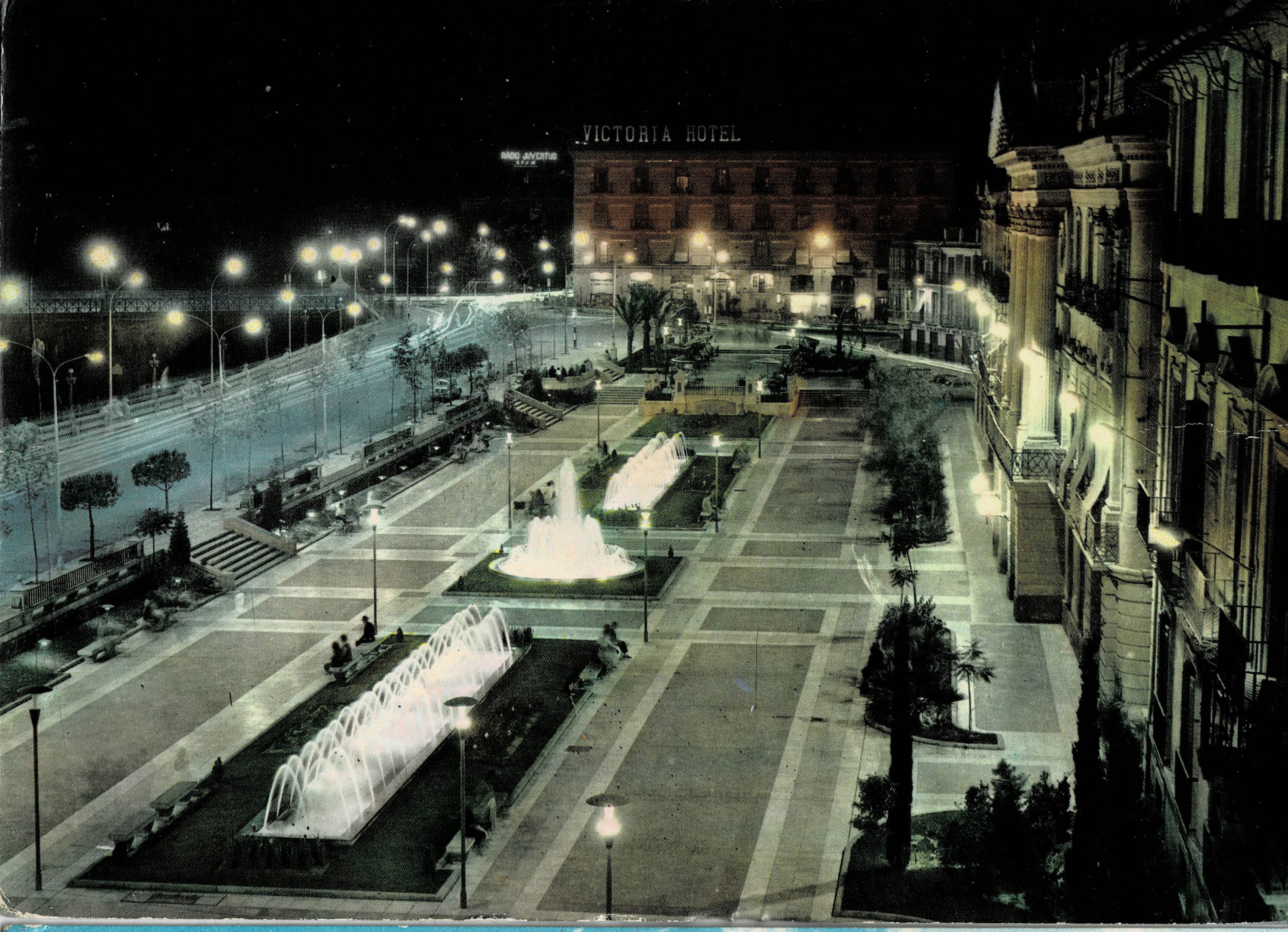 POSTAL MODERNA DE MURCIA. GLORIETA DE ESPAÑA