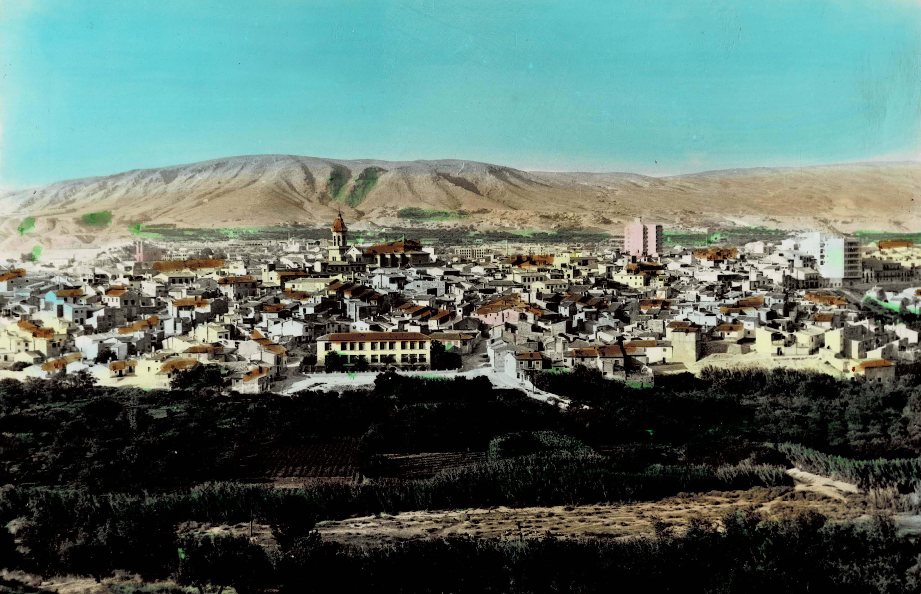 POSTAL MODERNA DE MURCIA. CIEZA VISTA PANORAMICA