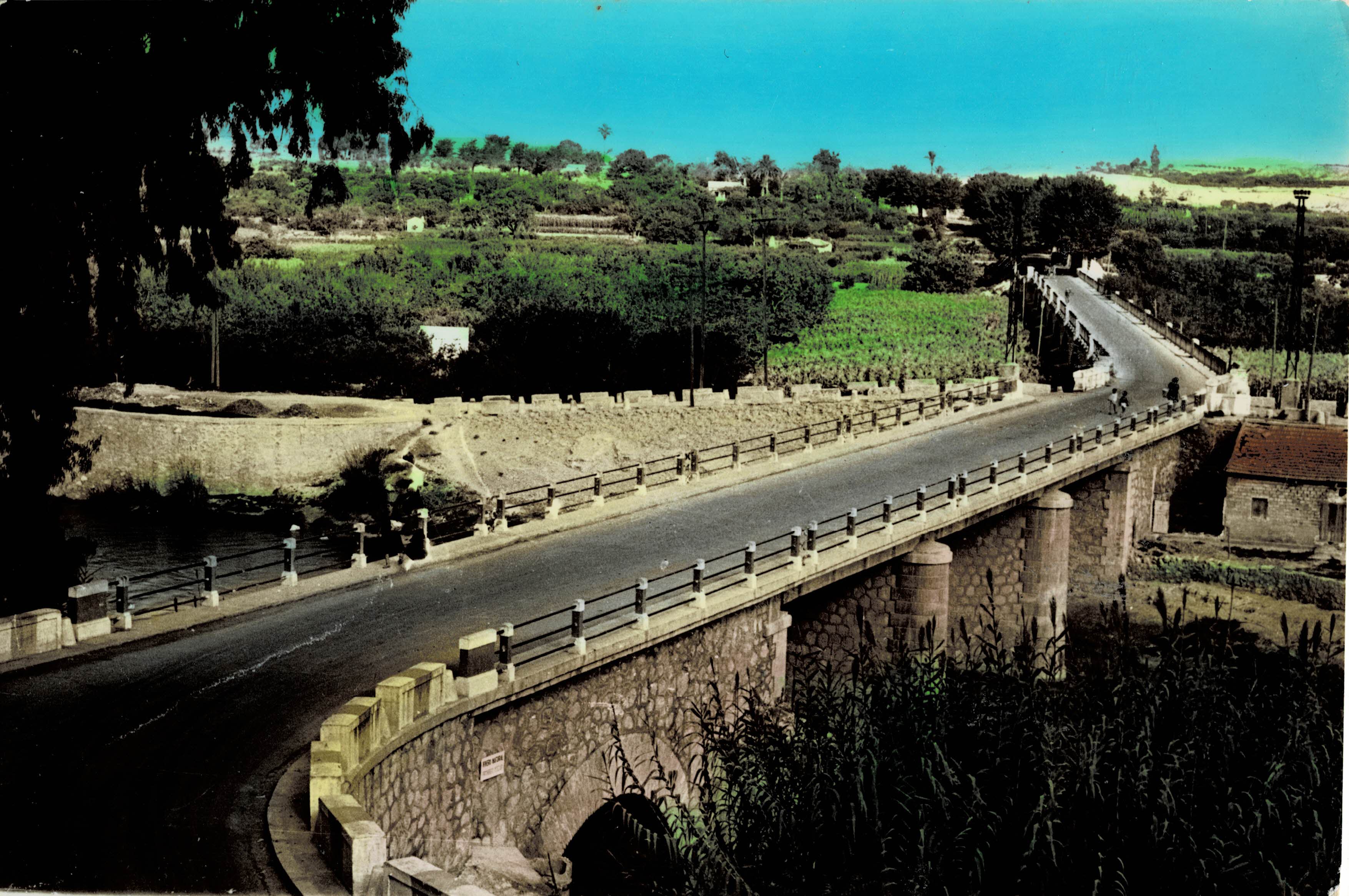 POSTAL MODERNA DE MURCIA. CIEZA PUENTE SOBRE EL RIO SEGURA