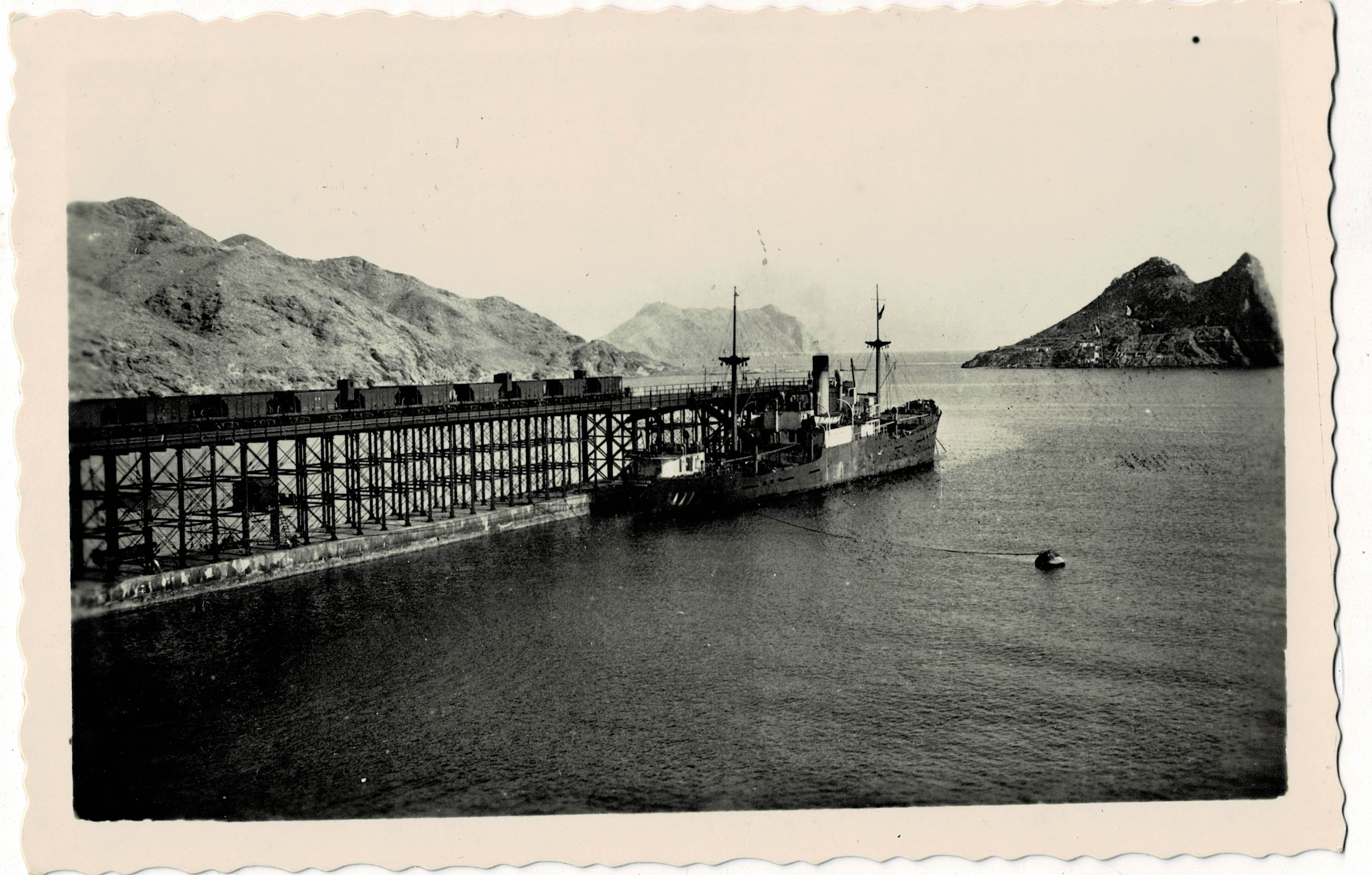 POSTAL MODERNA DE MURCIA. AGUILAS EMBARCADERO DE EL HORNILLO