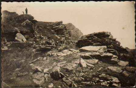 POSTAL DE VERA DE BIDASOA. ROCAS DEL ALTO DE LARHUM. Nº 6.