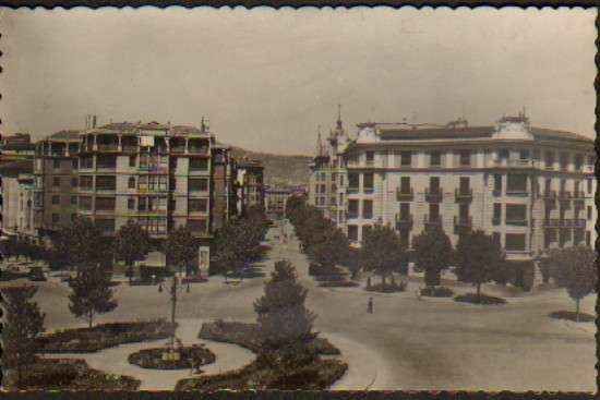 POSTAL DE PAMPLONA. AVDA. SAN IGNACIO.