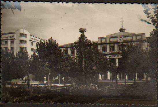 POSTAL DE PAMPLONA. PLAZA DE LA CRUZ.