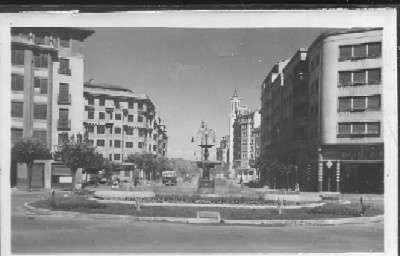 POSTAL DE PAMPLONA Nº 67 PLAZA DEL GENERAL MOLA Y AVDA DEL GENERALISIMO